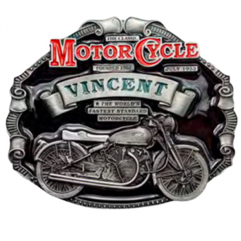 Guertelschnalle Motorrad Vincent