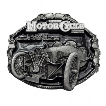 Gürtelschnalle Oldtimer Brooklands Morgan 1959