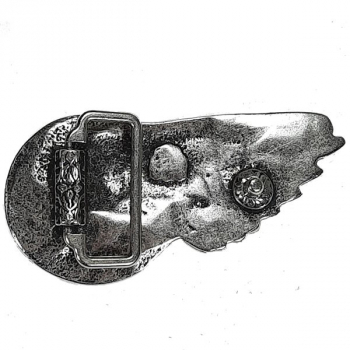 Preview: Belt Buckle Skull with Eagle - back
