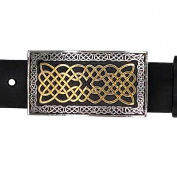 Preview: Belt Buckle Celtic Knot - at belt