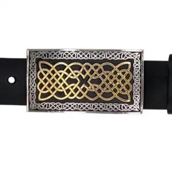 Belt Buckle Celtic Knot - at belt