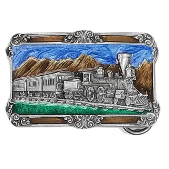 Gürtelschnalle Zug