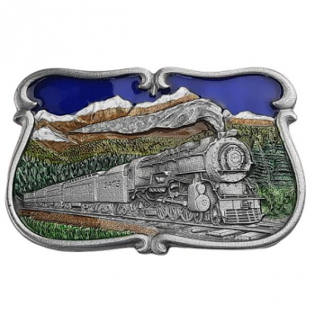 Gürtelschnalle Eisenbahn