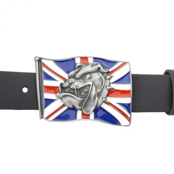 Buckle British Flag with belt