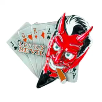 Guertelschnalle Lucky Devil