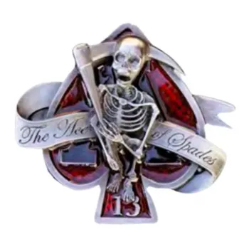 Belt Buckle Ace of Spades