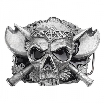Gürtelschnalle Totenkopf