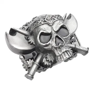 Gürtelschnalle Totenkopf