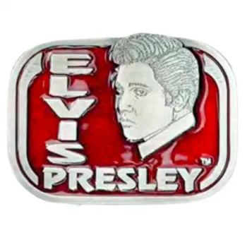 Belt Buckle Elvis Presley Portrait