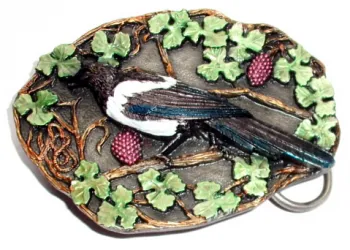 Gürtelschnalle Vogel