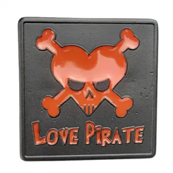 Gürtelschnalle Love Pirate