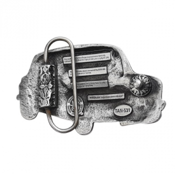 Preview: Belt Buckle Mini Cooper, cult small car back