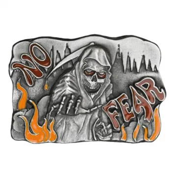 Belt Buckle No Fear