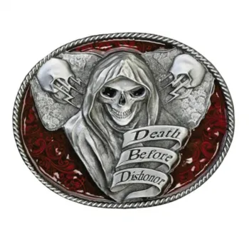 Belt Buckle Death Before Dishonor