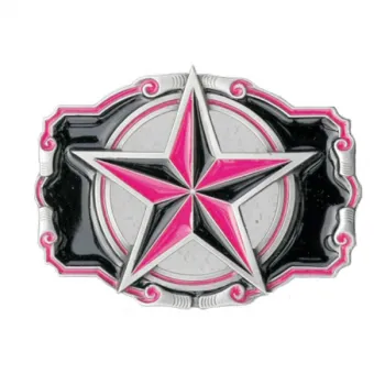 Belt Buckle Star pink