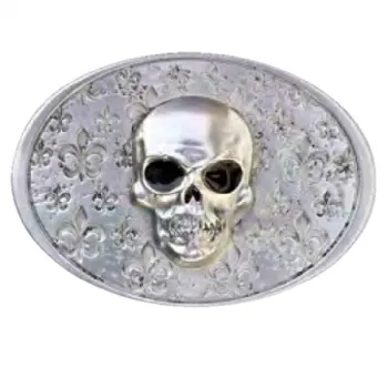 Belt Buckle Skull on an oval base