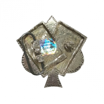 Preview: Gürtelschnalle Karten hinten