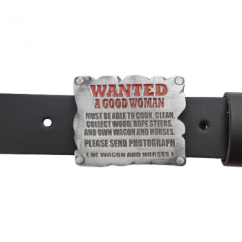 Preview: Buckle Wanted A Good Woman with belt