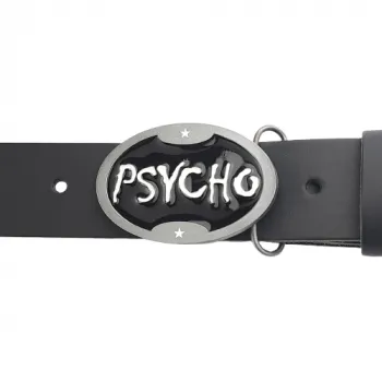 Gürtelschnalle Psycho
