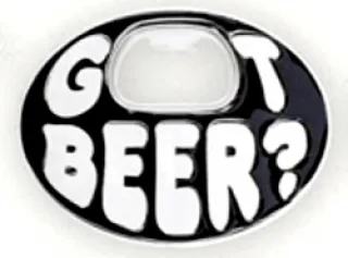 Gürtelschnalle Got Beer?