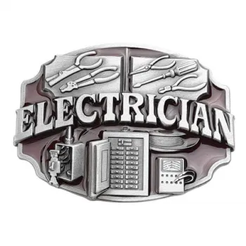 Gürtelschnalle Elektriker