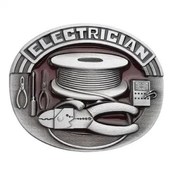 Gürtelschnalle Elektriker