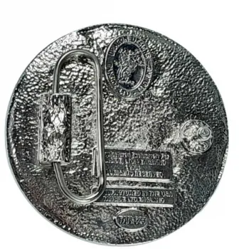 Gürtelschnalle Keltisches Kreuz Rückseite