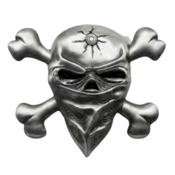 Guertelschnalle Pirat
