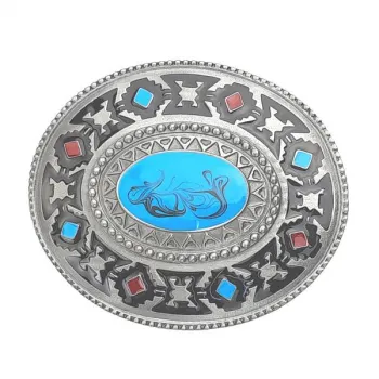 Gürtelschnalle Indianer