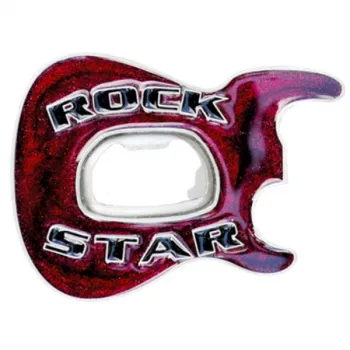 Gürtelschnalle Rockstar mit Flaschenöffner
