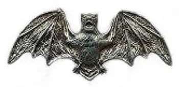 Gürtelschnalle Fledermaus