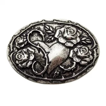 Buckle Heart and Roses