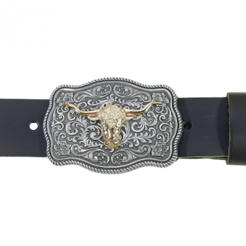 Preview: Buckle Bull Head with belt