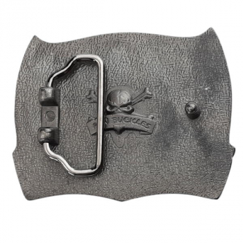 Preview: Belt Buckle Southern Flag Back