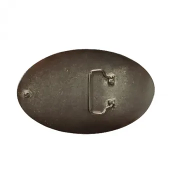 Belt Buckle Western Ornament back