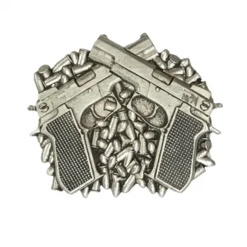 Belt Buckle Guns with bullets