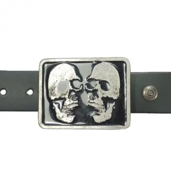 Belt Buckle Skulls with belt