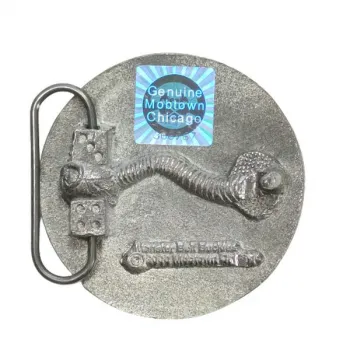 Belt Buckle Caliber 45 back