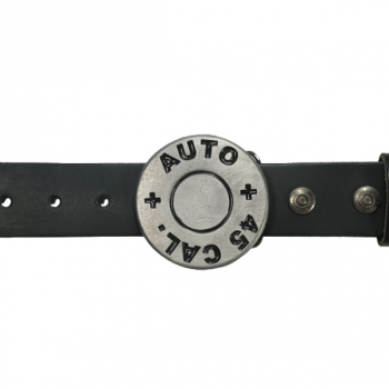 Preview: Belt Buckle Caliber 45 with belt