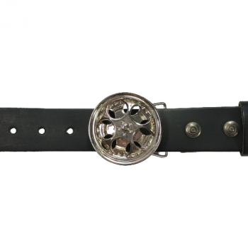 Preview: Gürtelschnalle Felge mit Gürtel