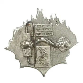 Gürtelschnalle Chimaira hinten