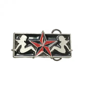 Belt Buckle Star with women