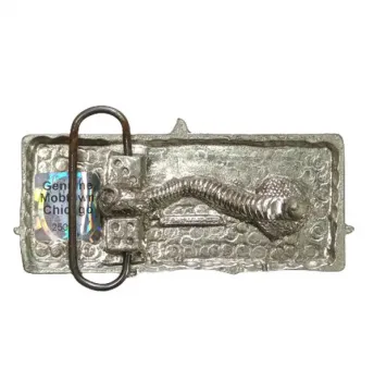 Belt Buckle Star with women back