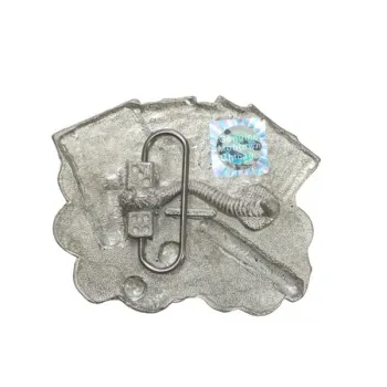 Belt Buckle Royal Flush back