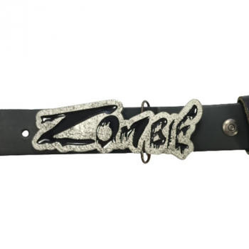 Preview: Gürtelschnalle Zombie mit Gürtel