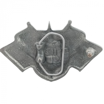 Preview: Gürtelschnalle V8 + Zielflaggen - hinten