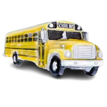 Belt Buckle Schoolbus