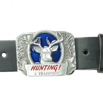 Belt Buckle Hunting with belt