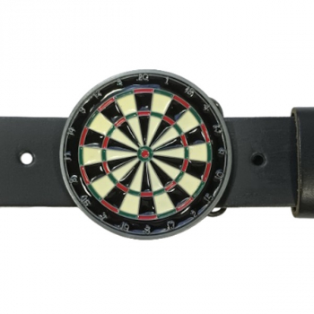 Preview: Belt Buckle Dartboard - Dragon Designs with belt