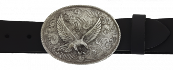 Preview: Belt Buckle Flying Eagle + Decorations with belt